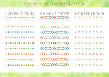 区切り線 の画像素材 テーマ イラスト Cgの写真素材ならイメージナビ