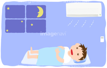 睡眠 イラスト かわいい 熟睡 の画像素材 ライフスタイル イラスト Cgのイラスト素材ならイメージナビ