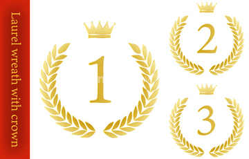 月桂冠 の画像素材 デザインパーツ イラスト Cgの写真素材ならイメージナビ