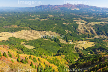 阿蘇カルデラ の画像素材 森林 自然 風景の写真素材ならイメージナビ