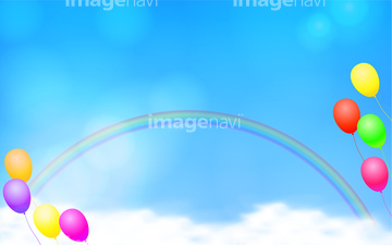 虹色 眩しい の画像素材 空 自然 風景の写真素材ならイメージナビ