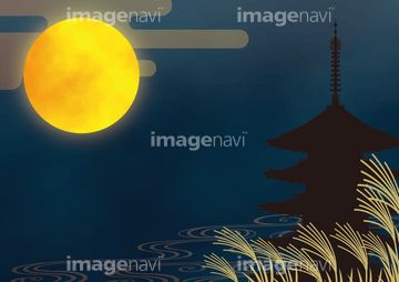 五重塔 シルエット の画像素材 日本 国 地域の写真素材ならイメージナビ