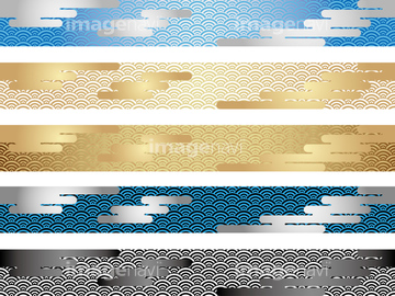和柄 日本画 雲 の画像素材 テーマ イラスト Cgの写真素材ならイメージナビ