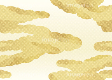 和柄 日本画 雲 の画像素材 テーマ イラスト Cgの写真素材ならイメージナビ