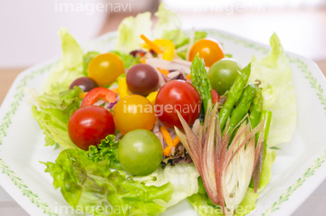 おしゃれサラダ の画像素材 加工食品 食べ物の写真素材ならイメージナビ