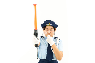 女性 警官 日本人 婦人警官 の画像素材 日本人 人物の写真素材ならイメージナビ