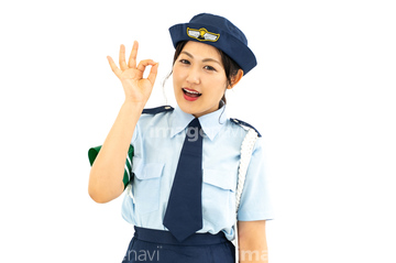 女性 警察官 スカート の画像素材 学校生活 ライフスタイルの写真素材ならイメージナビ