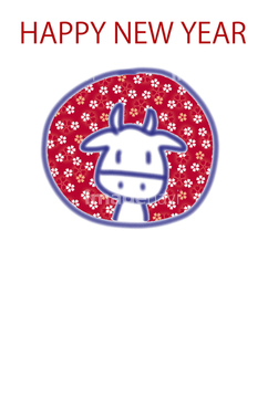 牛の柄 の画像素材 季節 イベント イラスト Cgの写真素材ならイメージナビ