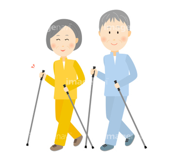 おばあさん 歩く 杖 イラスト の画像素材 医療 イラスト Cgのイラスト素材ならイメージナビ
