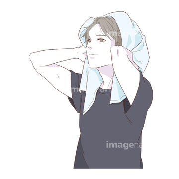 イラスト Cg 人物 学生 1人 顔 シンプル 大学生 の画像素材 イラスト素材ならイメージナビ