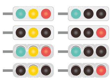 黄色信号 の画像素材 交通イメージ 乗り物 交通の写真素材ならイメージナビ
