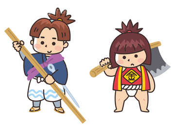 童話 一寸法師 イラスト の画像素材 人物 イラスト Cgのイラスト素材ならイメージナビ