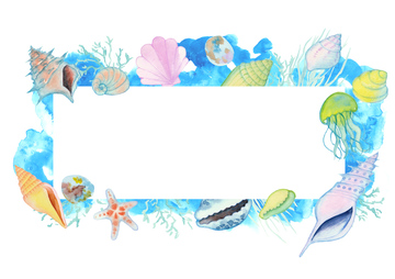 水族館 イラスト 綺麗 線 の画像素材 年賀 グリーティングのイラスト素材ならイメージナビ