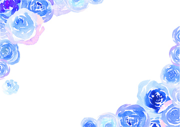 バラ 囲み罫 の画像素材 花 植物 イラスト Cgの写真素材ならイメージナビ