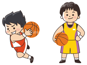 バスケットボール ユニフォーム かわいい の画像素材 球技 スポーツの写真素材ならイメージナビ