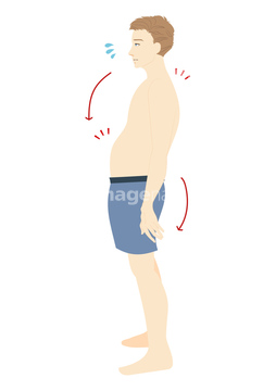 人物 構図 後ろ姿 背中 猫背 代 の画像素材 写真素材ならイメージナビ