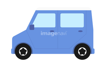 車 イラスト 軽自動車 シンプル ロイヤリティフリー の画像素材 テーマ イラスト Cgのイラスト素材ならイメージナビ