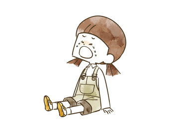 イラスト Cg 人物 子供 寂しさ の画像素材 イラスト素材ならイメージナビ