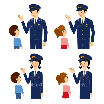 案内 女性 道案内 イラスト の画像素材 ビジネス イラスト Cgのイラスト素材ならイメージナビ