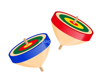 イラスト 遊び 正月 独楽回し の画像素材 季節 イベント イラスト Cgのイラスト素材ならイメージナビ