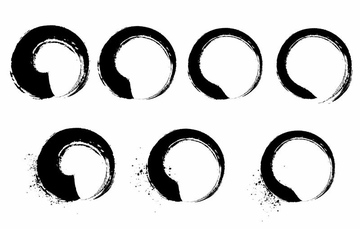 筆文字素材 の画像素材 デザインパーツ イラスト Cgの写真素材ならイメージナビ