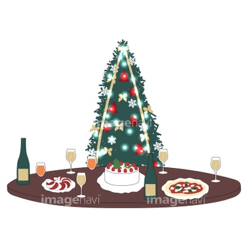 料理のイラスト パーティー料理 イラスト の画像素材 季節 イベント イラスト Cgのイラスト素材ならイメージナビ