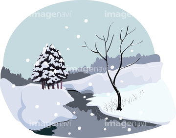 季節のイラスト 冬 綺麗 イラスト の画像素材 年賀 グリーティングのイラスト素材ならイメージナビ