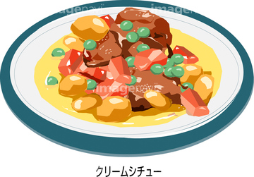 クリームシチュー の画像素材 洋食 各国料理 食べ物の写真素材ならイメージナビ