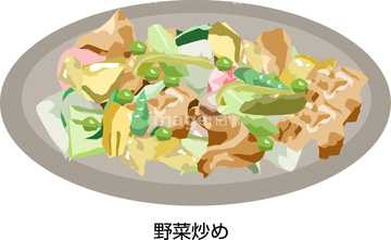 野菜炒め の画像素材 料理 食事 ライフスタイルの写真素材ならイメージナビ