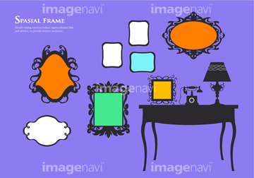 イラスト 花柄 植物柄 アンティーク の画像素材 テーマ イラスト Cgのイラスト素材ならイメージナビ