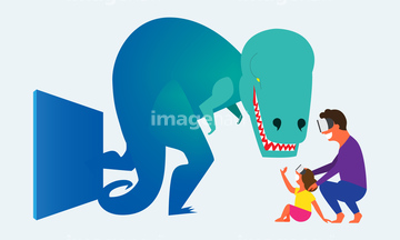 医療 福祉向け イラストほのぼの家族 イラストのみ の画像素材 ライフスタイル イラスト Cgのイラスト素材ならイメージナビ