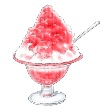 氷イチゴ の画像素材 菓子 デザート 食べ物の写真素材ならイメージナビ