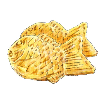 和菓子 たい焼き イラスト の画像素材 食べ物 飲み物 イラスト Cgのイラスト素材ならイメージナビ