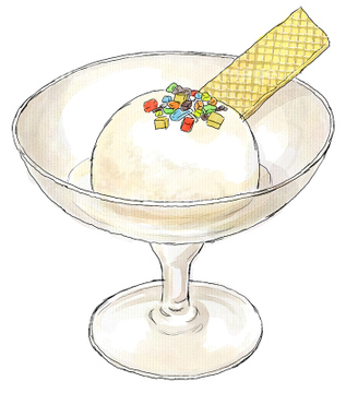 アイスクリーム イラスト バニラアイス の画像素材 食べ物 飲み物