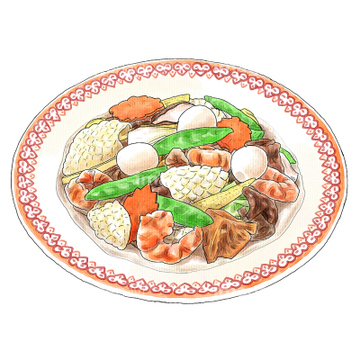 中華 八宝菜 イラスト の画像素材 食べ物 飲み物 イラスト Cgのイラスト素材ならイメージナビ