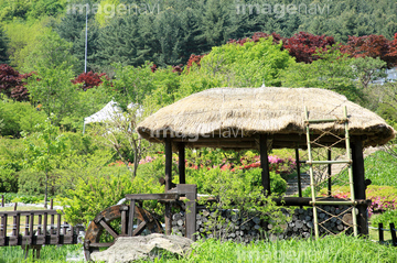 水車小屋 アジア 韓国 の画像素材 写真素材ならイメージナビ