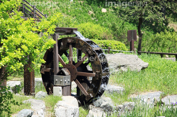 水車小屋 アジア 韓国 の画像素材 写真素材ならイメージナビ