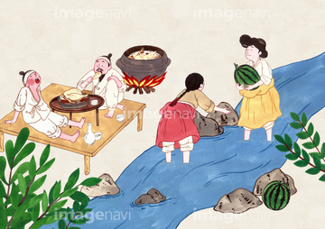 季節のイラスト 夏の食べ物 アジア料理 イラスト の画像素材 食べ物 飲み物 イラスト Cgのイラスト素材ならイメージナビ