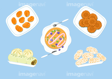 季節のイラスト 冬の食べ物 イラスト の画像素材 食べ物 飲み物 イラスト Cgのイラスト素材ならイメージナビ