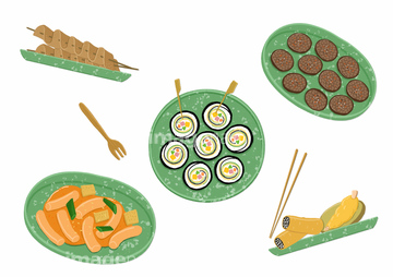 季節のイラスト 冬の食べ物 アジア料理 イラスト の画像素材 食べ物 飲み物 イラスト Cgのイラスト素材ならイメージナビ