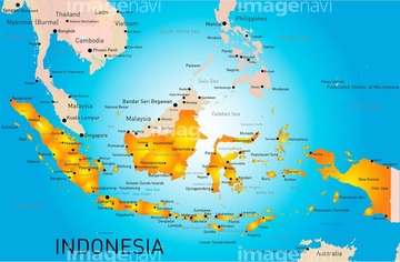 インドネシア 地図 北スマトラ州 の画像素材 地図素材ならイメージナビ
