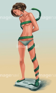 女性 正面 ヌード 全身 恐怖 の画像素材 写真素材ならイメージナビ