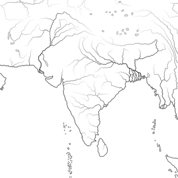 世界地図 南アジア インド ネパール の画像素材 世界の地図 地図 衛星写真の地図素材ならイメージナビ