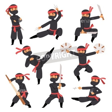 忍者 ジャンプ 動作 の画像素材 武道 格闘技 スポーツの写真素材ならイメージナビ