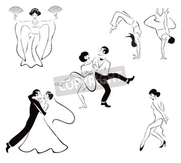 社交ダンス イラスト 魅力的 の画像素材 人物 イラスト Cgのイラスト素材ならイメージナビ