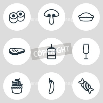 季節のイラスト 秋の食べ物 楽しみ サラダ イラスト の画像素材 ライフスタイル イラスト Cgのイラスト素材ならイメージナビ