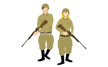 サバイバルゲーム の画像素材 ビジネス イラスト Cgの写真素材ならイメージナビ