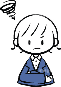 怒り イラスト ふくれっ面 の画像素材 ビジネス イラスト Cgのイラスト素材ならイメージナビ