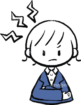 怒り イラスト ふくれっ面 の画像素材 ビジネス イラスト Cgのイラスト素材ならイメージナビ