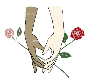 イラスト 人物 手をつなぐ 黒人 ロイヤリティフリー の画像素材 医療 イラスト Cgのイラスト素材ならイメージナビ